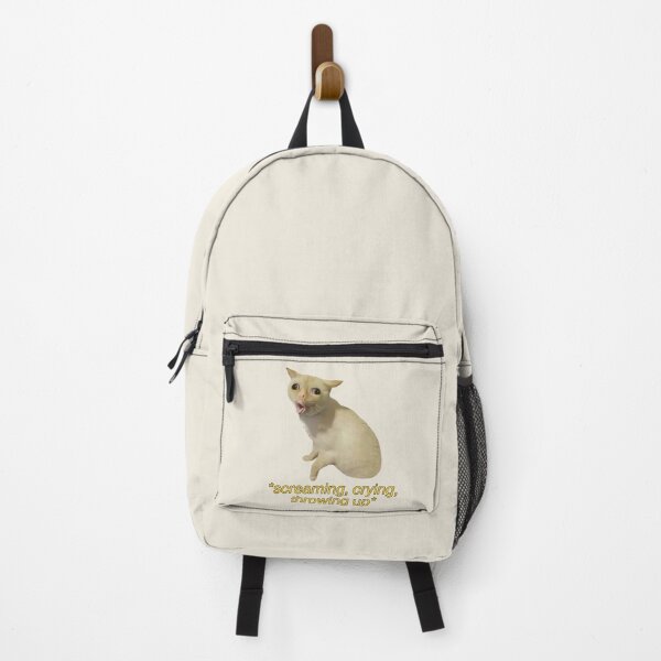 Item preview, coughing cat meme designed and sold by mooneko.