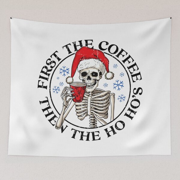Item preview, First The Coffee Then Ho Ho Ho designed and sold by EsteticaVerus.