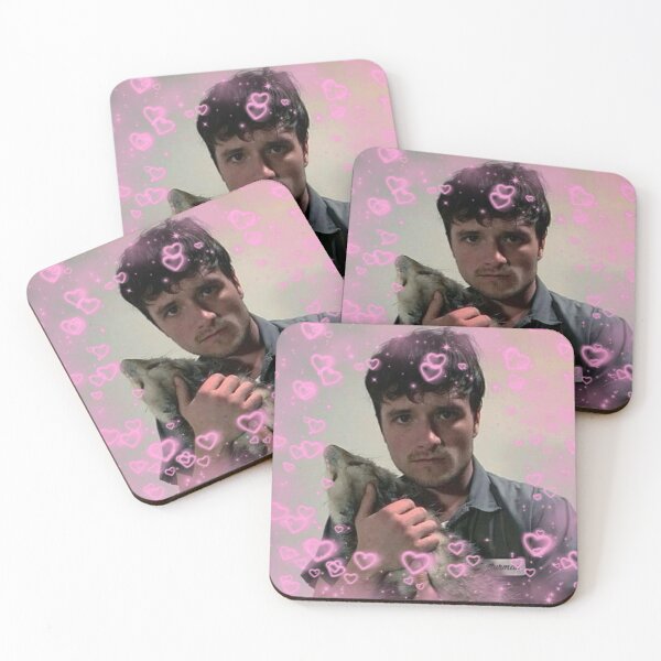 Item preview, Josh Hutcherson with an opossum designed and sold by BreadIsGay.