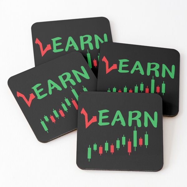 Item preview, Learn-Earn-Black Background  designed and sold by Trendi61.