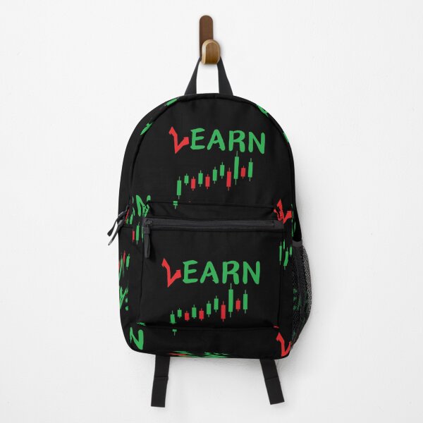 Item preview, Learn-Earn-Black Background designed and sold by Trendi61.