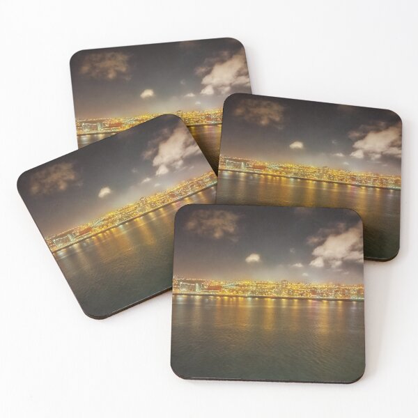 Item preview, Reflections of a Port at Night designed and sold by rosedew.