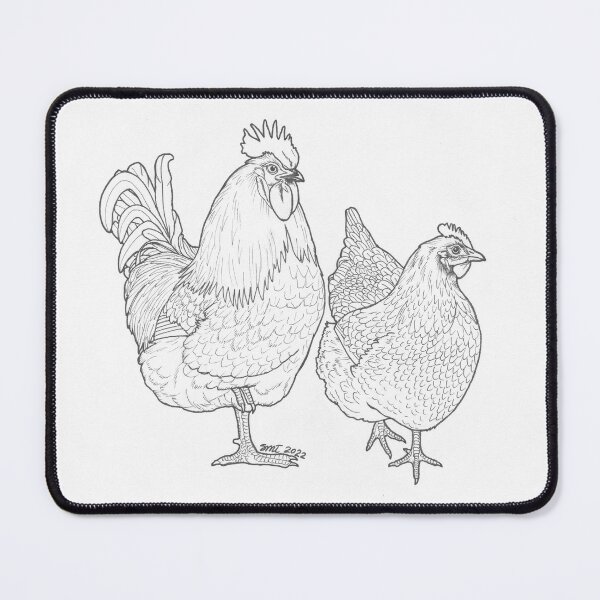 Item preview, Orpington Rooster and Hen designed and sold by StiltonArt.