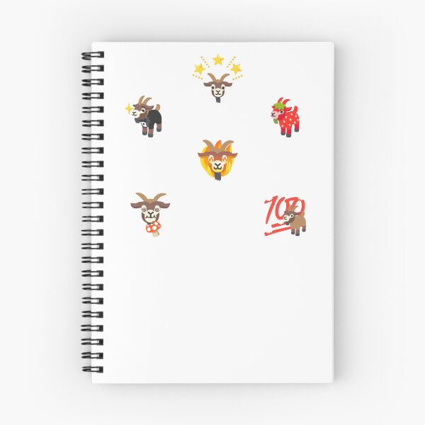 Item preview, Goat Emoji Pack of 6 designed and sold by Culture-Corner.