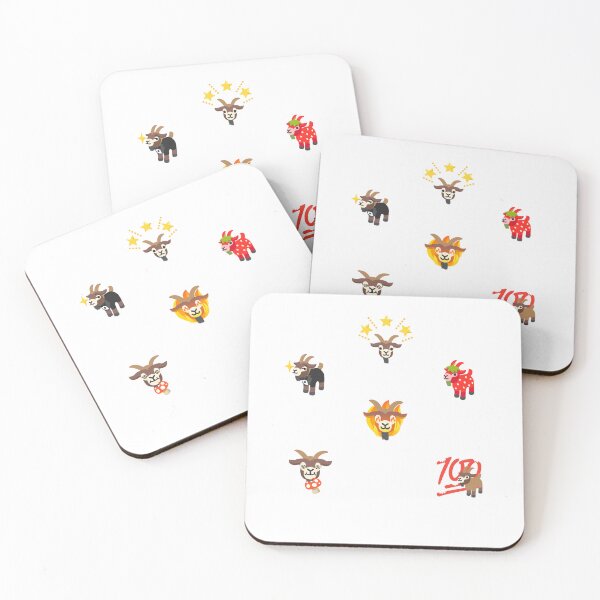 Item preview, Goat Emoji Pack of 6 designed and sold by Culture-Corner.