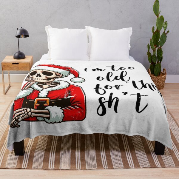 Item preview, I'm Too Old For This Shit, Funny Santa Claus designed and sold by EsteticaVerus.