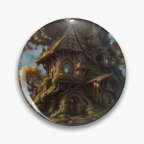 Item preview, The elves' house in the forest. designed and sold by Giuseppe Pellegrino.