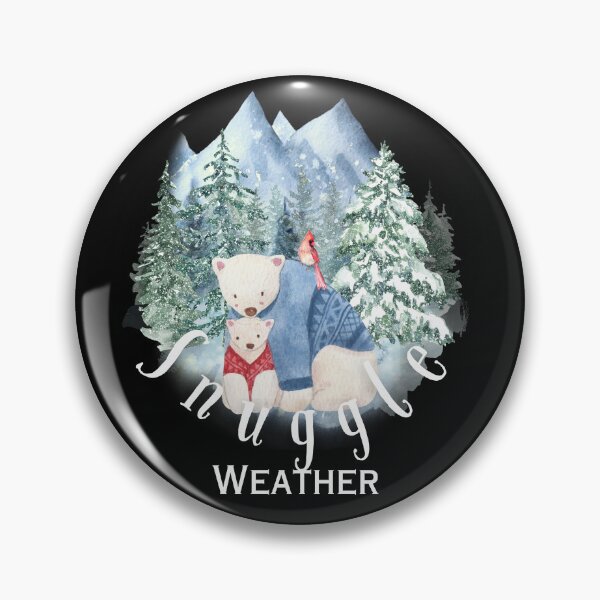 Item preview, Snuggle Weather Polar Bears and Cardinal designed and sold by SunandShade.