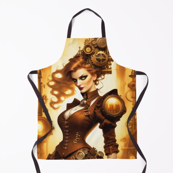 Item preview, Steampunk World - Woman Inventor Victorian Brass and Copper Gadgets Steam Machines designed and sold by Butler in the Home.