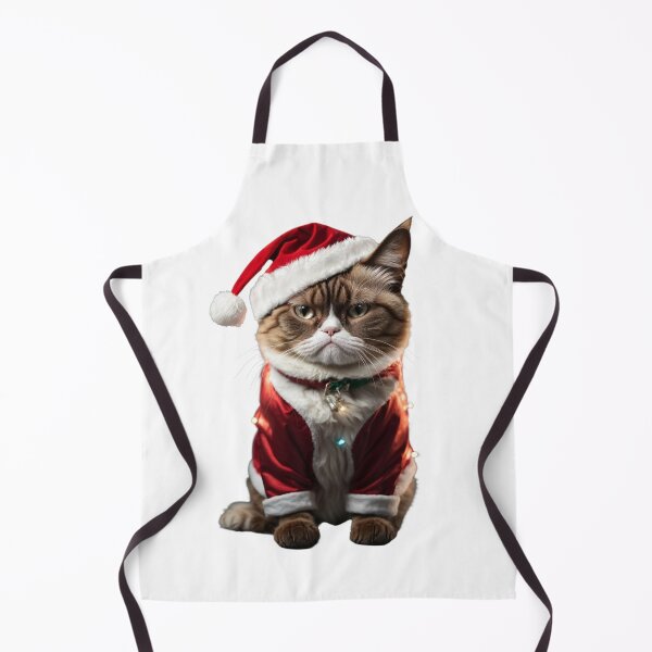 Item preview, Grumpy Christmas Cat designed and sold by ancient-times.