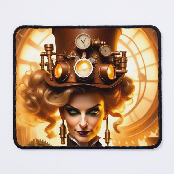 Item preview, Steampunk World - Woman Inventor Victorian Brass and Copper Gadgets Steam Machines designed and sold by Butler in the Home.