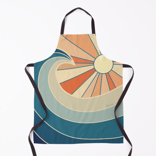 Item preview, Retro Revival: Timeless elegance with a sun wave designed and sold by thrine.