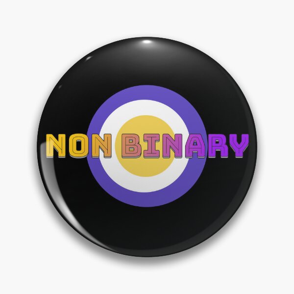 Item preview, Non Binary, be you! designed and sold by thesoupoflife.