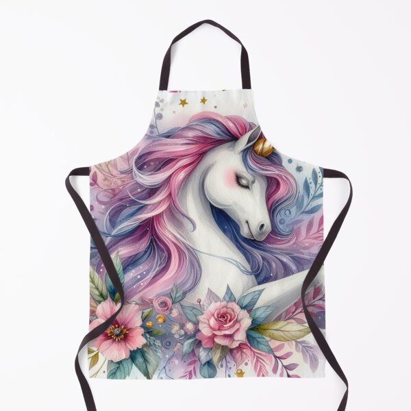 Item preview, Magical Rainbow Unicorn - Unicorn Watercolor Painting designed and sold by Star-Fragment.