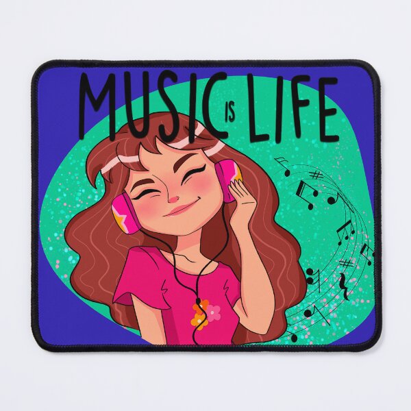 Item preview, Music is Life designed and sold by mannuilustra.