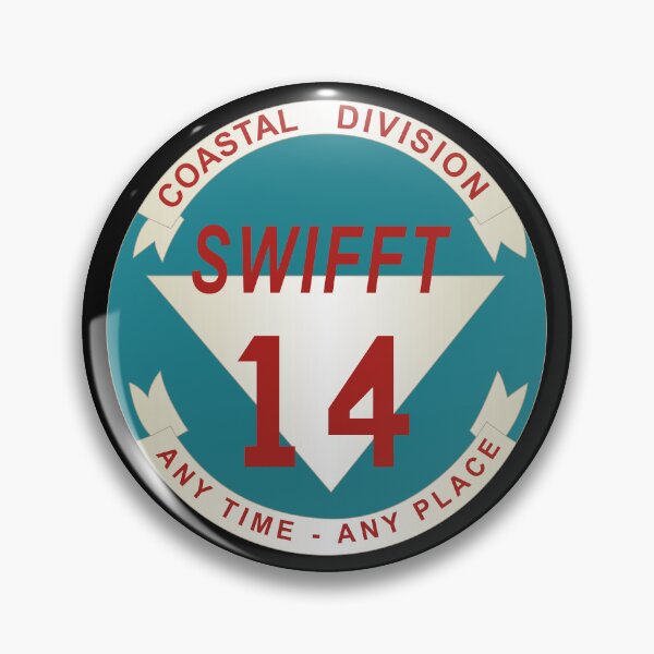 Artikelvorschau, Marine – Vietnam Cbt Vet – Navy Coastal Div 14A – Swift wo Txt entworfen und verkauft von Military Insignia Products.