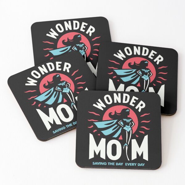 Item preview, Wonder Mom Saving the Day Every Day Superhero designed and sold by shaderepublic.