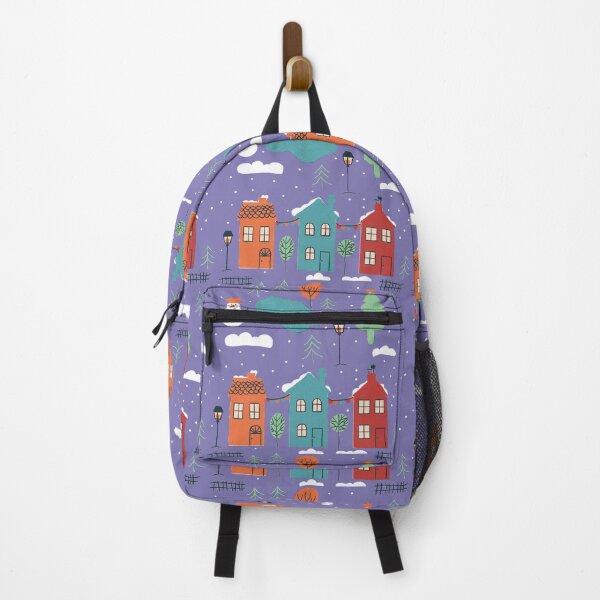 Item preview, Winter Town Pattern designed and sold by garnoart.