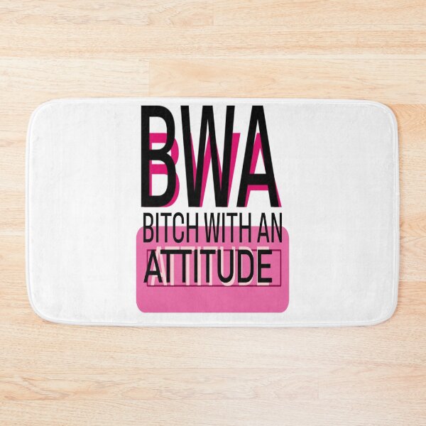 Item preview, BITCH WITH AN ATTITUDE  designed and sold by VintagePeaces.