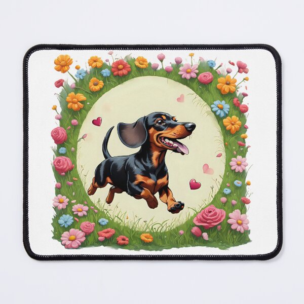 Item preview, Cute playful Dachshund designed and sold by Kaleddis.