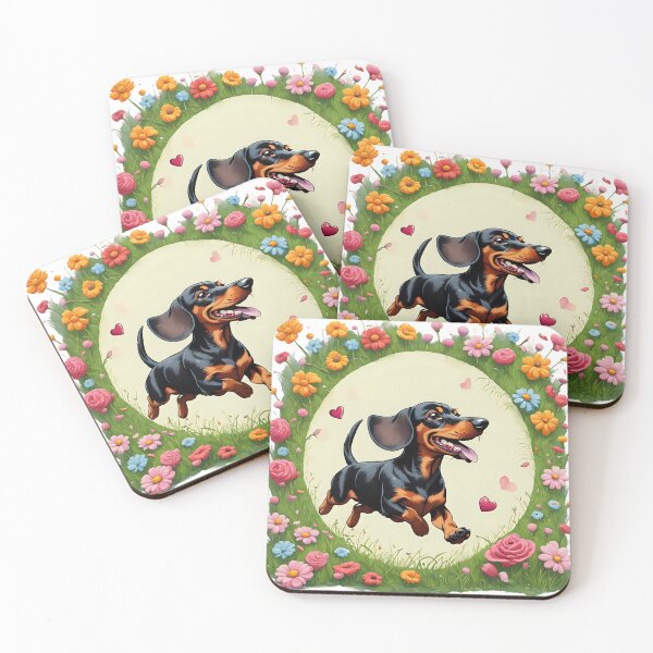 Item preview, Cute playful Dachshund designed and sold by Kaleddis.