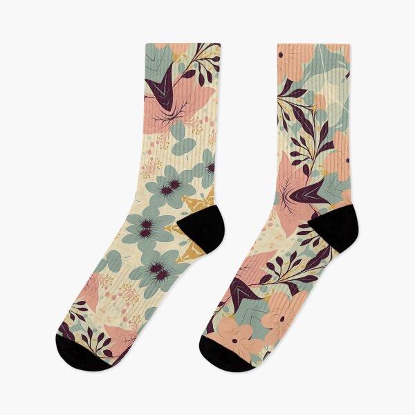 Item preview, Seastar with flowers pattern  designed and sold by HofTao.