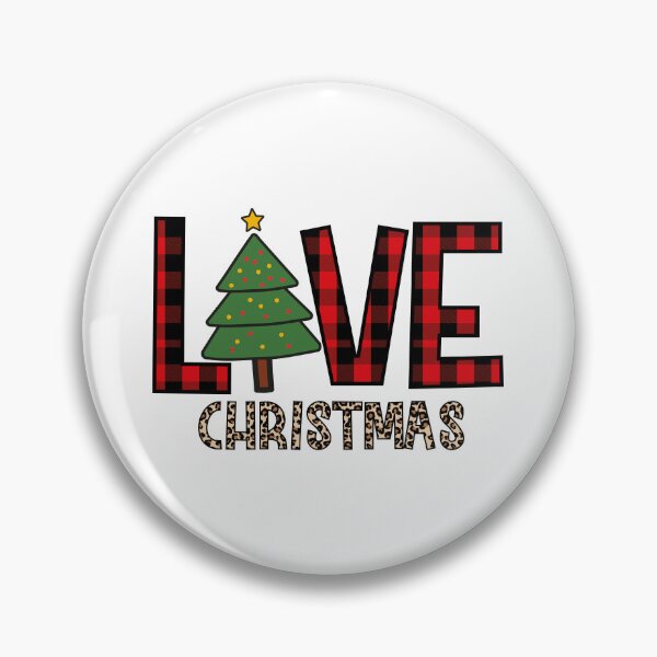 Item preview, Love Christmas, Buffalo Plaid, Christmas Tree and Leopard Print designed and sold by EsteticaVerus.