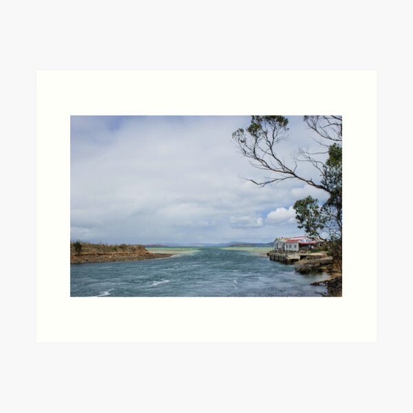 Dunalley, Tasmania Art Print