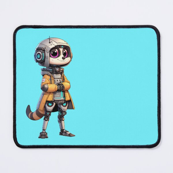 Item preview, Cute Cyberpunk Robot Meerkat! designed and sold by kukamatsu.