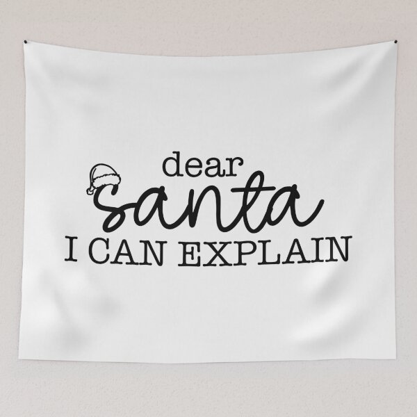 Item preview, Dear Santa, I Can Explain designed and sold by EsteticaVerus.