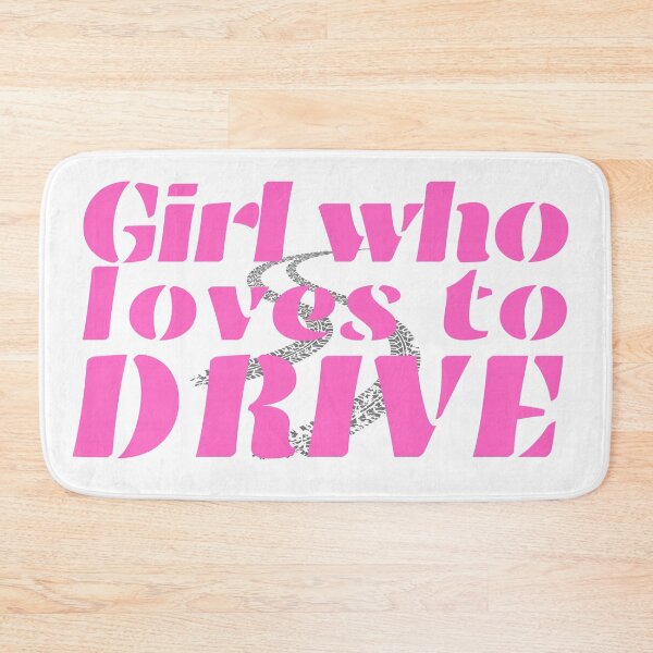 Item preview, Girl Who Loves To Drive | Car Sticker for women | New 2024 design t-shirt designed and sold by MarsLights.