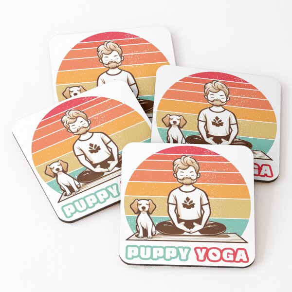 Item preview, Puppy Yoga, Yoga, Dog Yoga designed and sold by IgErSTYLE.