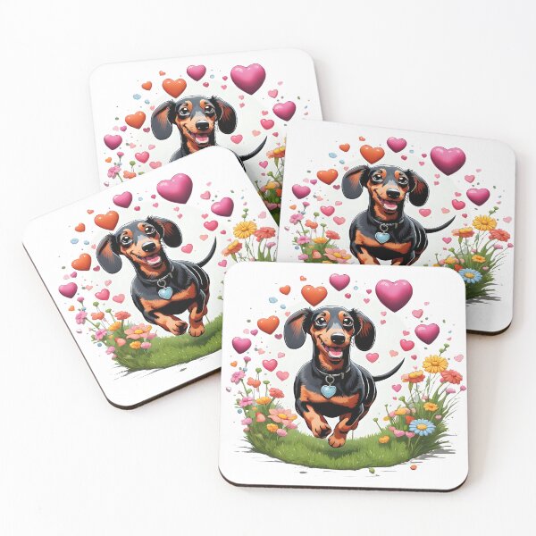 Item preview, Cute playful Dachshund designed and sold by Kaleddis.