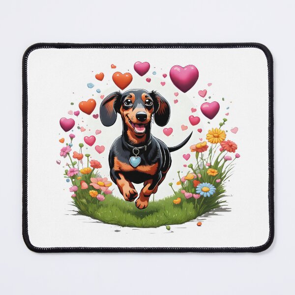 Item preview, Cute playful Dachshund designed and sold by Kaleddis.