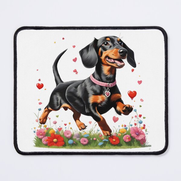 Item preview, Cute playful Dachshund designed and sold by Kaleddis.