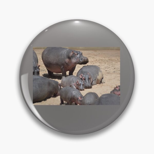 Item preview, Huge Hippopotami designed and sold by annenambiro.