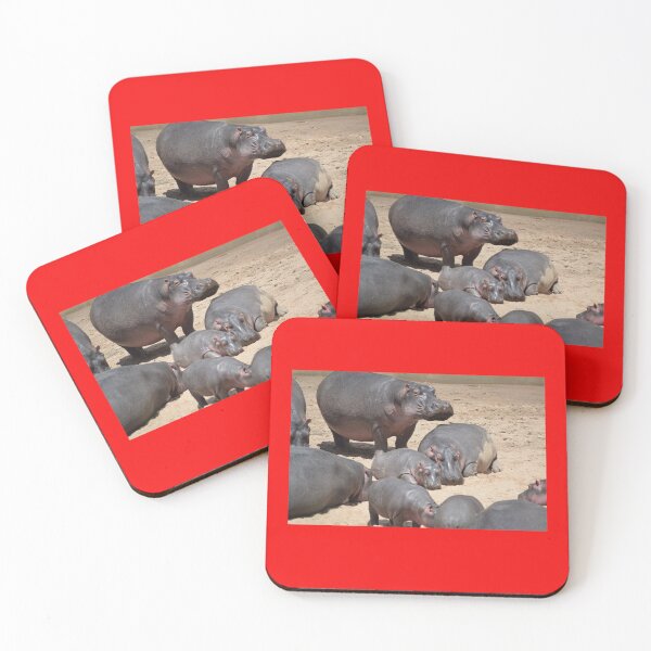 Item preview, Huge Hippopotami designed and sold by annenambiro.