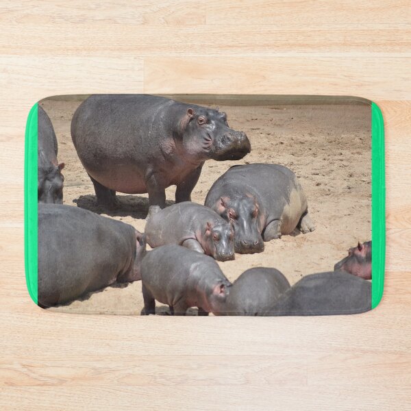 Item preview, Huge Hippopotami designed and sold by annenambiro.