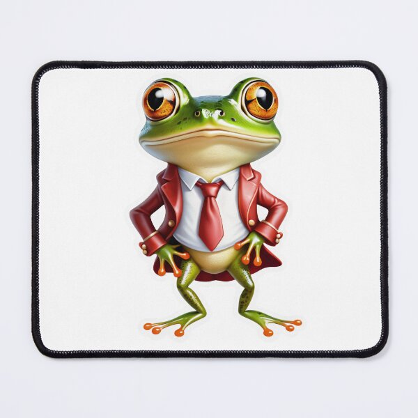 Item preview, The Frog with Red Jacket and Tie #7 designed and sold by Mr. Gattax.