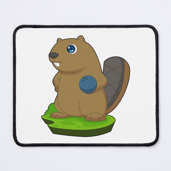 Item preview, Beaver Bowling Bowling ball Sports designed and sold by Snabdesign84.