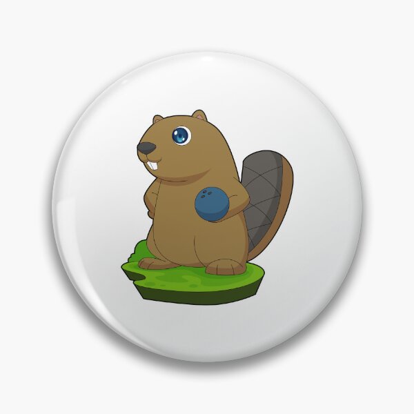 Item preview, Beaver Bowling Bowling ball  designed and sold by Snabdesign84.