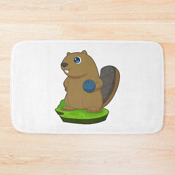 Item preview, Beaver Bowling Bowling ball Sports designed and sold by Snabdesign84.