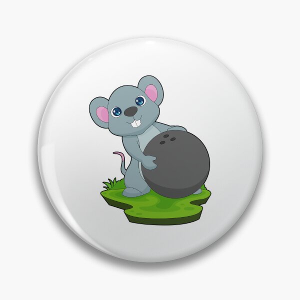 Item preview, Mouse Bowling Bowling ball  designed and sold by Snabdesign84.