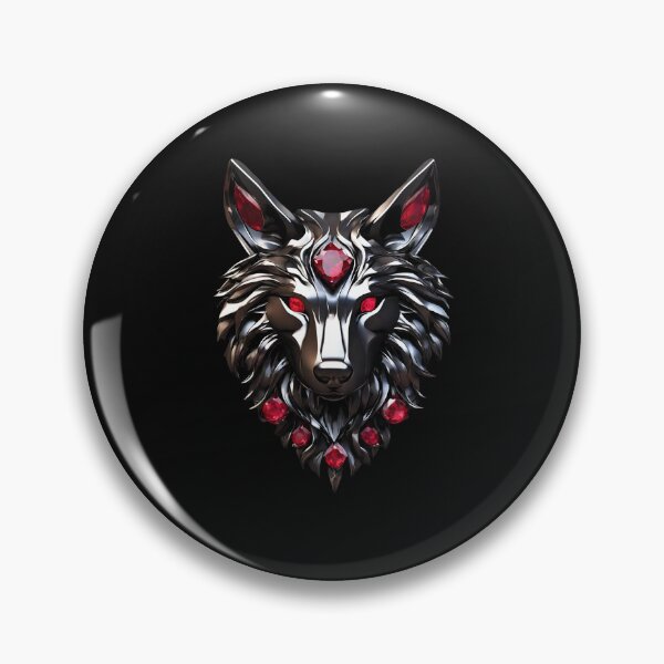 Item preview, Majestic Beautiful She-wolf with Ruby Stones designed and sold by Aquillashop.