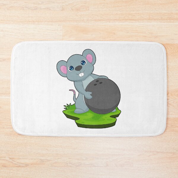 Item preview, Mouse Bowling Bowling ball Sports designed and sold by Snabdesign84.