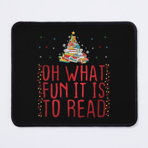 Item preview, Oh What Fun It Is To Read Funny Christmas Reading Books Santa designed and sold by Be Cool (5.0) ⭐⭐⭐⭐⭐.