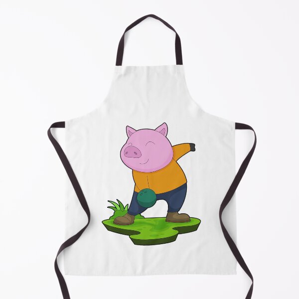 Item preview, Pig Bowling Bowling ball Sports designed and sold by Snabdesign84.