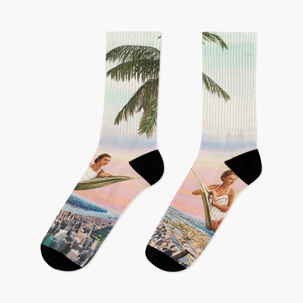 Item preview, Elevated - ladies in hammocks over NYC designed and sold by linzsepe.