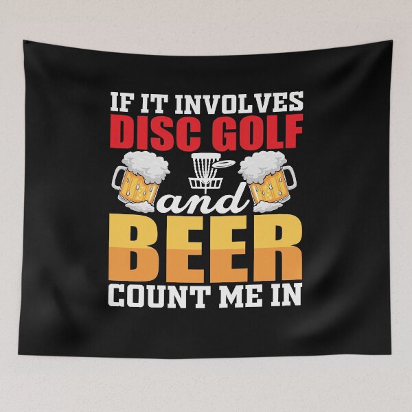 Item preview, Funny Frisbee Golf, Disc Golf Lover, Frisbee Throwing Golf, Beer Lover designed and sold by behindthefacts.