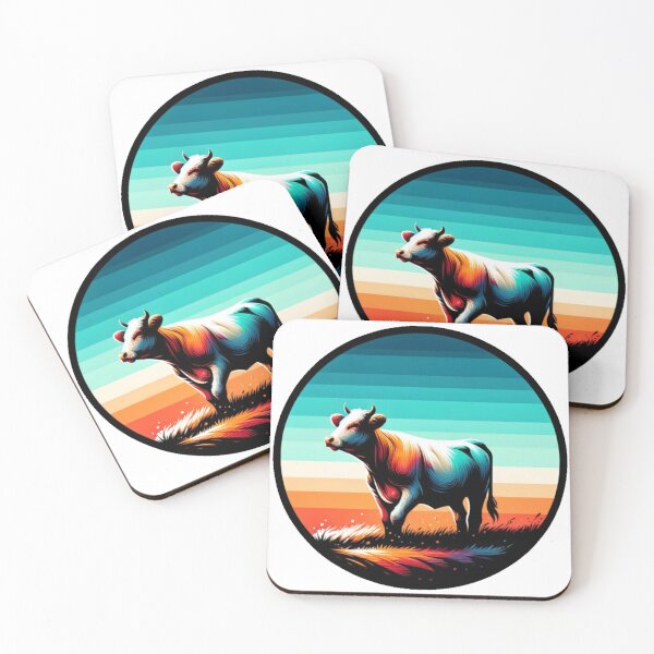 Item preview, Sunset Serenade Cow designed and sold by AnCollection.